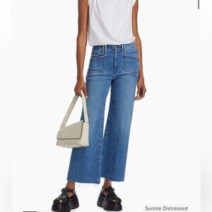 Paige Anessa Wide Leg Jeans Size 28